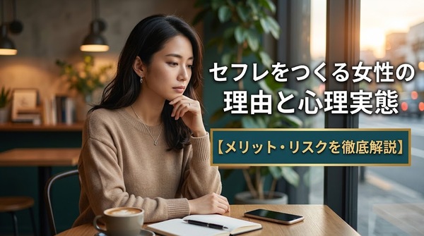 セフレをつくる女性の理由と心理実態【メリット・リスクを徹底解説】